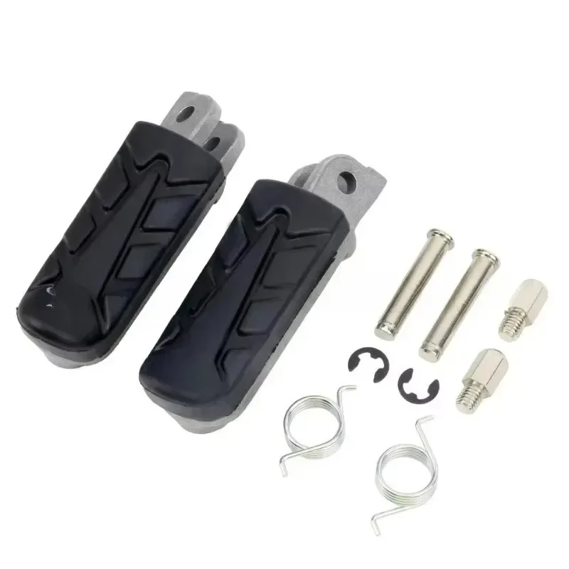Motorcycle Anti‑Slip Front Foot Pegs Footrest for CB500X CB500F CBR500R 2012‑2017 Replacement Pedals