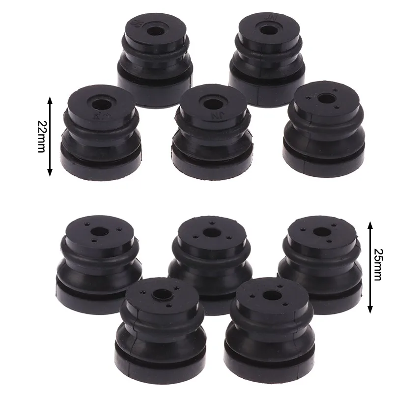 New Rubber 5Pcs Tool Parts Chainsaw Spare Parts AV Buffer Shock Mounting Daper Annular Buffer For Chainsaw 4500/5200/5800