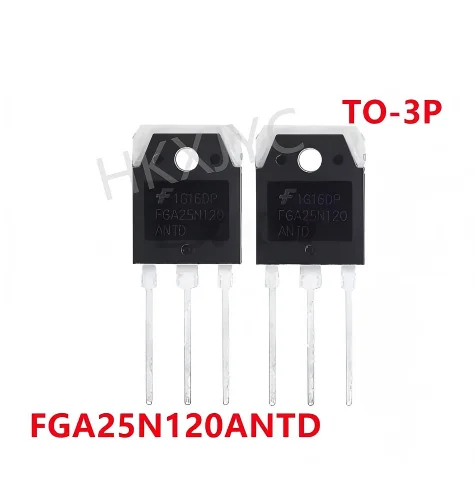5-10/PCS New FGA25N120ANTD FGA25N120 ANTD TO-3P 1200V 25A Induction cooker IGBT single tube In Stock