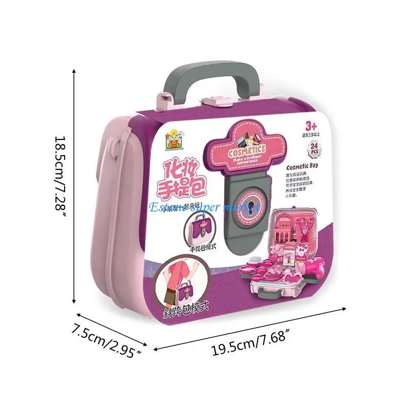 090B Kinderen Levensechte keuken Minivoedsel Hamburger Rugzak Speelgoed voor 3-8 kinderen