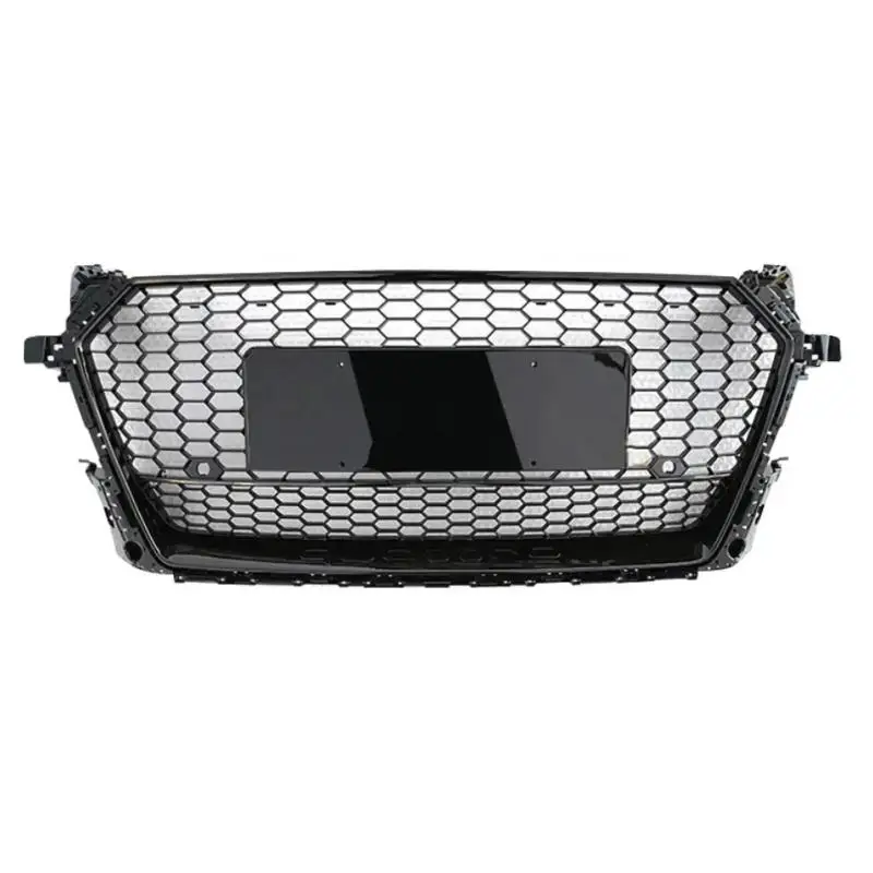 

Hot Sale Car Parts Front Bumper Grill TT Upgrade Refit to TTRS Honeycomb Mesh Grille for Audi TTRS 2015-2018