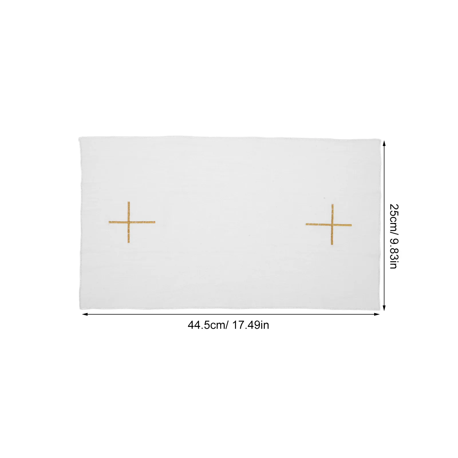 Church Liturgical Cloth Ceremony Embroidered White Altar Linens for Catholic Mass