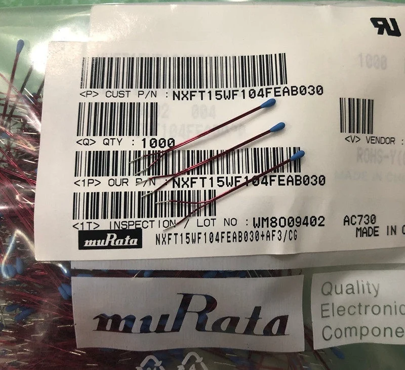 NTC negative temperature thermistor NXFT15WF104FEAB030 100K ±1% New and original