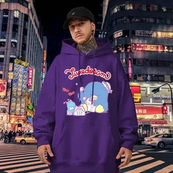 Graphic Disney Printed Male Sweatshirts Cute Sanrio Tuxedosam Classic Fashion Comfortable Men Hoodies Trendy Autumn Winter