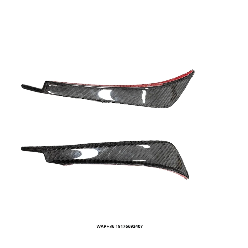 

Car Modification OD Style Carbon Fiber Front Wind Blade, Front Bumper Wind Blade Suitable forMaserati MC20