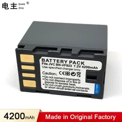 BN-VF823 VF808 VF815 U AC Battery For JVC D720 D728 D740 D750 D760 D771 DA30 HD3 HD7 HM200 170 85 95 MG130 175 MG255 MG555 MG575