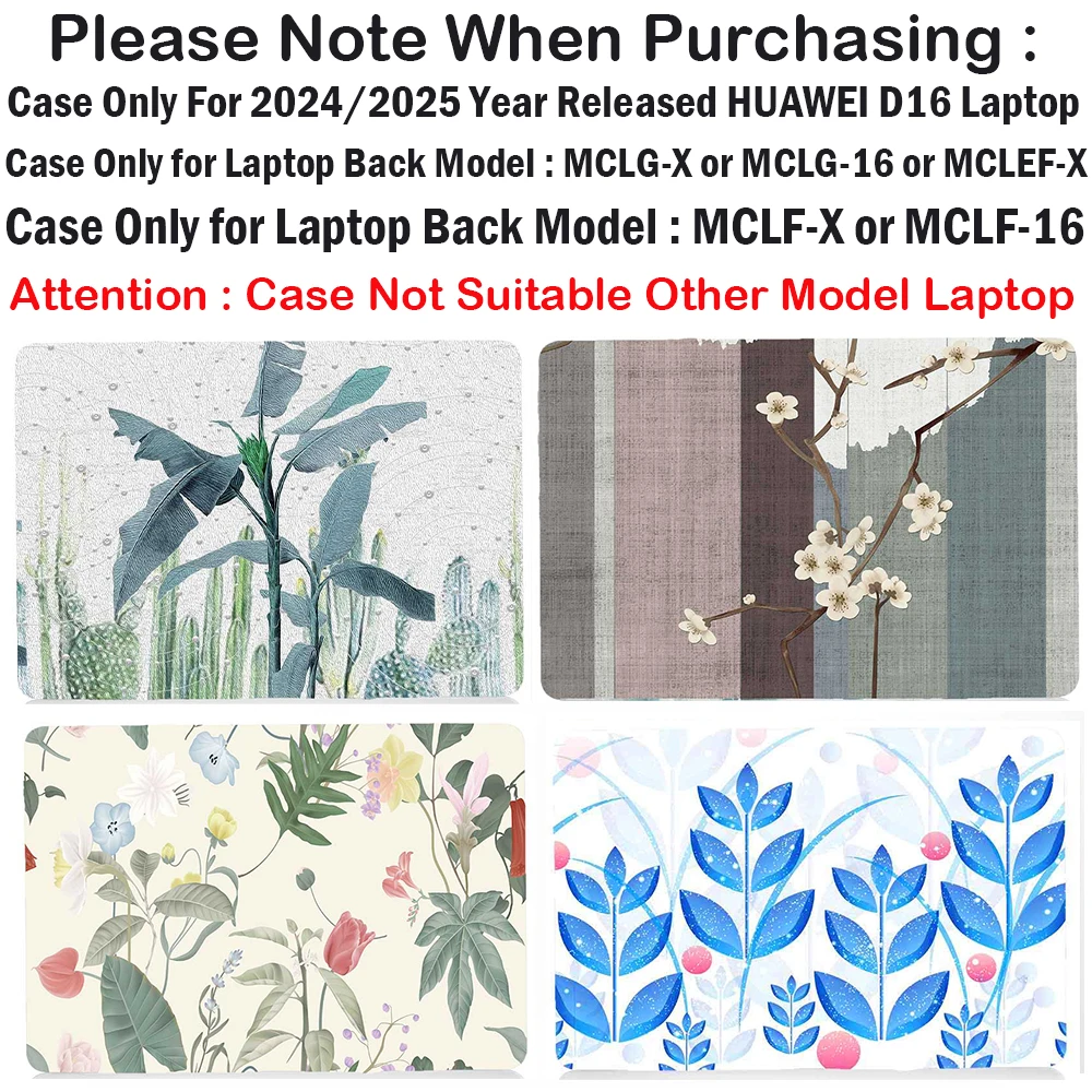 

MCLG-X Case for HUAWEI MateBook D16 16 Inch 2025 Model MCLF-X MCLG-16 MCLF-16 MCLEF-X 2024 MateBook D 16 Laptop Protective Shell