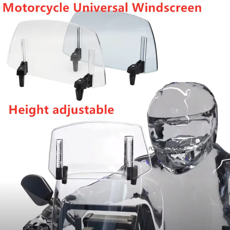 

Удлинитель лобового стекла мотоцикла, универсальное ветровое стекло для BMW R1250GS, Honda, Suzuki, аксессуары для дефлектора ветра