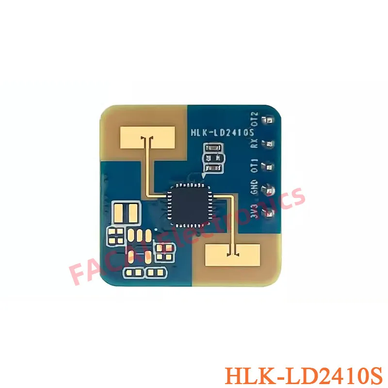 HLK-LD2410S 24G 3.3V 0.1mA Low Power Human Presence Sensing Radar Sensor Module HLK-LD2410 Detection Distance 8M