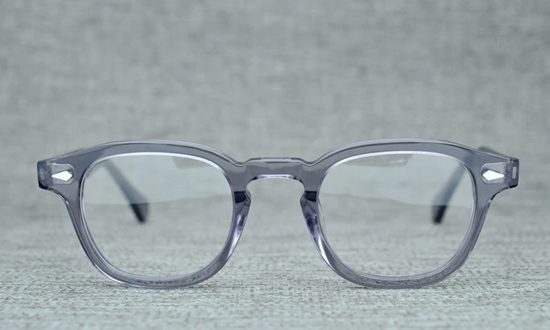 Lemtosh Lesebrille für Herren und Damen, Luxusmarke, Vintage-Acetatrahmen, Johnny Depp Presbyopie-Brille, Dioptrien +1,0 +2,0 +4,0 – Detail 29