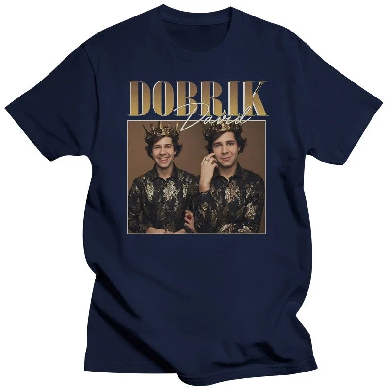 David Dobrik 90s Vintage Black T-Shirt men t shirt