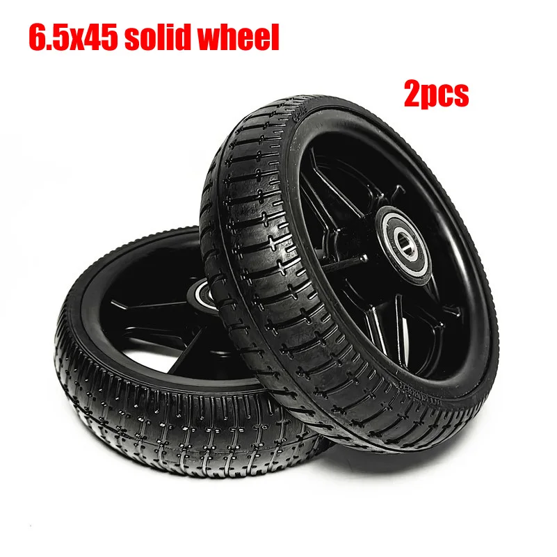 6.5inch 6.5x45 solid wheel for Electric Scooter Amusement Car Tire 6.5x2  tire whole