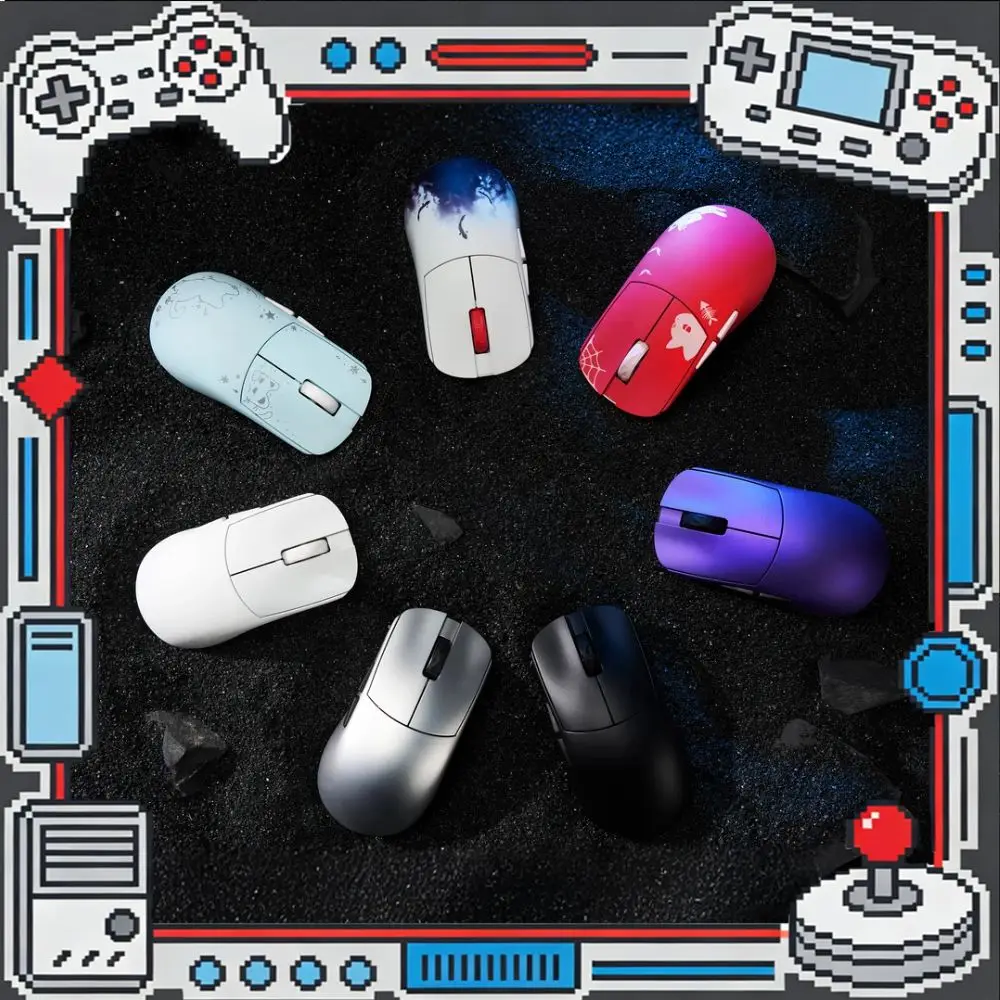 WLMOUSE YINGMG Mouse Magnesium Alloy PAW3950HS Sensor 8K Two-mode Wireless Optical Switch Ultra 47g Lightweight FPS Gaming Mouse