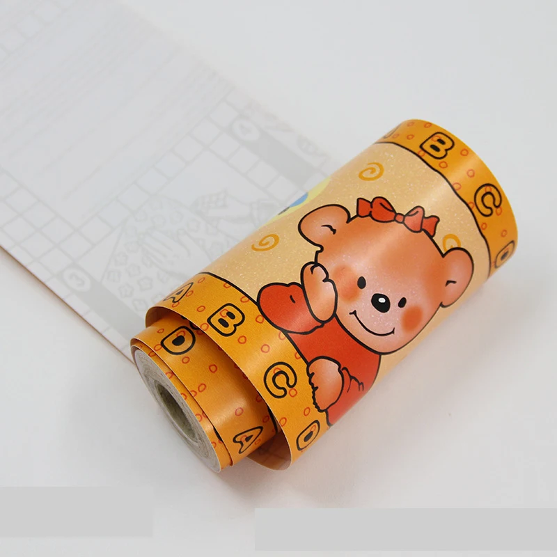 10cmx5m Skirting Line Self-adhesive Foundation Line Wall Sticker Window Sill Door Frame Waveguide Line Waistline Decorative Wall