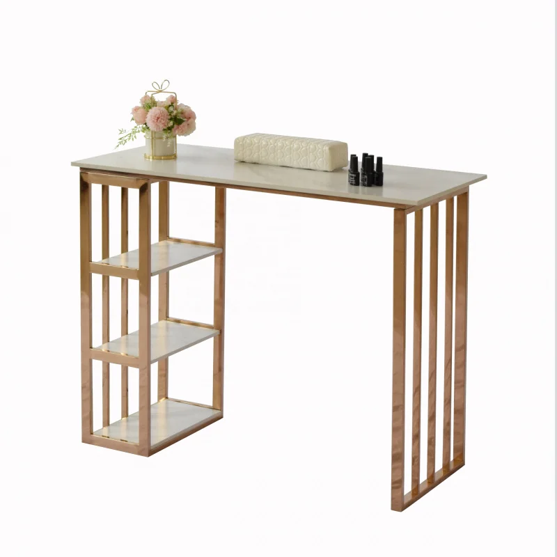 custom.Nice Nails Station Furniture Color Manicure Pedicure Table and Chair Set