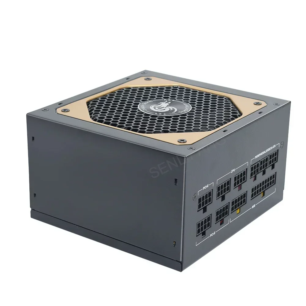 Volledig Modulair Atx 850W 80Plus Goud 20 + 4pin 12V Professionele E-Sports Videospel Computer Psu Voor Pc Desktop Voeding