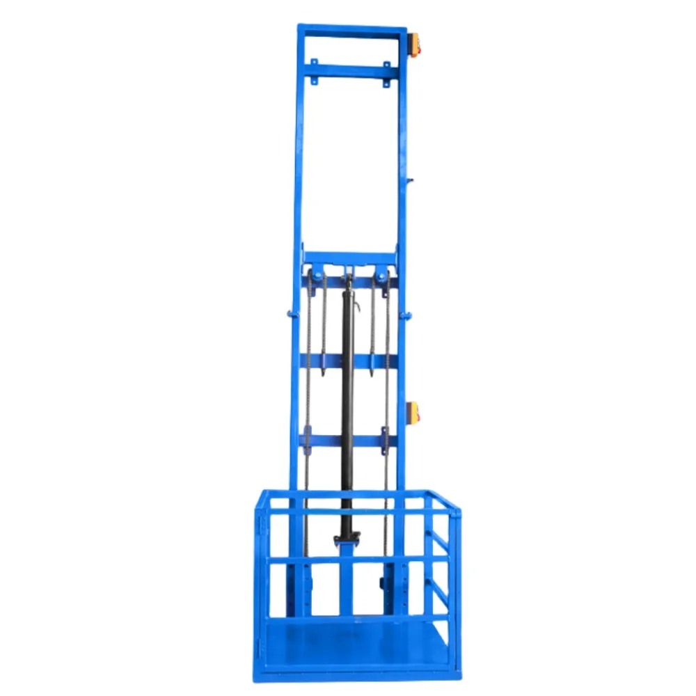 Custom Hydraulic Goods Lift for Home & Shop, Fixed Freight Elevator Solution, Small Electric Platform