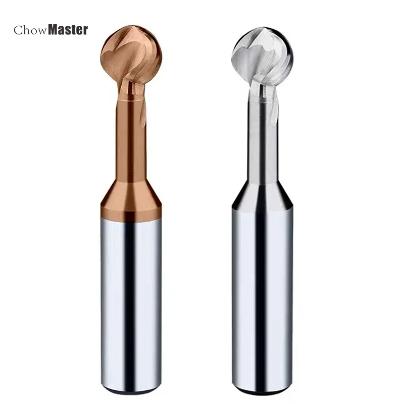 Ball T Shape Cutter Solid Carbide 3D End Mill R2 R3 R4 R5 R6 Metal Steel Aluminum Copper Iron Tungsten Ball Cutter