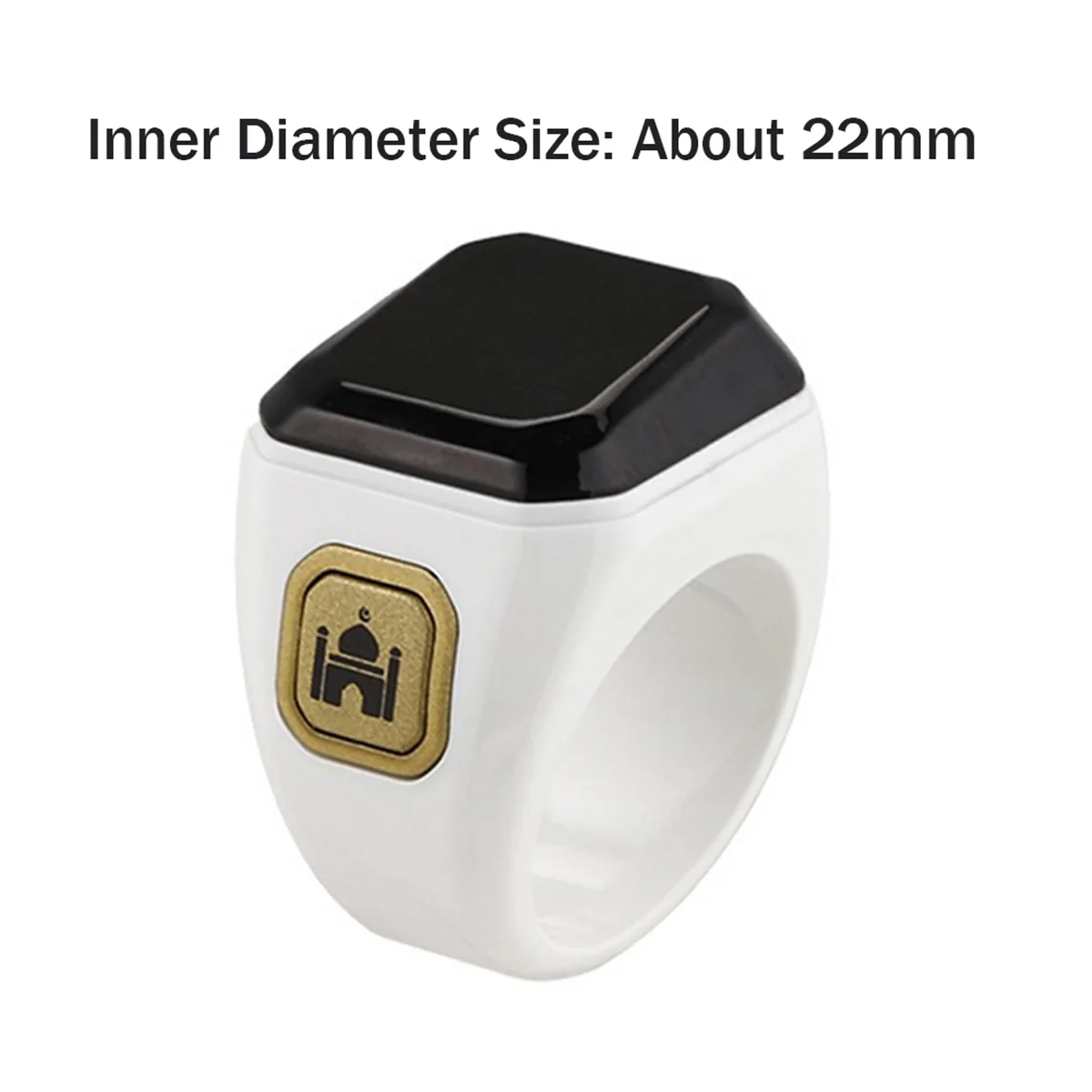 POP-lSmart Bluetooth Ring มัลติฟังก์ชั่นสะดวก Bluetooth Finger Counter Time Reminder Counter,