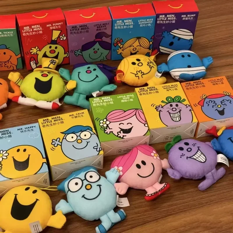 

Original Genuine New Mc Donald'S Mr.Men Little Miss Surprise Plush Doll Pendant Toys Couplets Ornaments Cute Christmas Gift