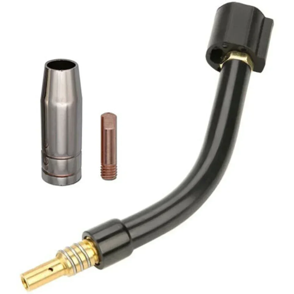 

MIG Welding Torch Welder Swan Neck For Vulcan OmniPro 220 Replacement 1 X .035" Tip 1 X Diffuser For MB14 / 15 MB150