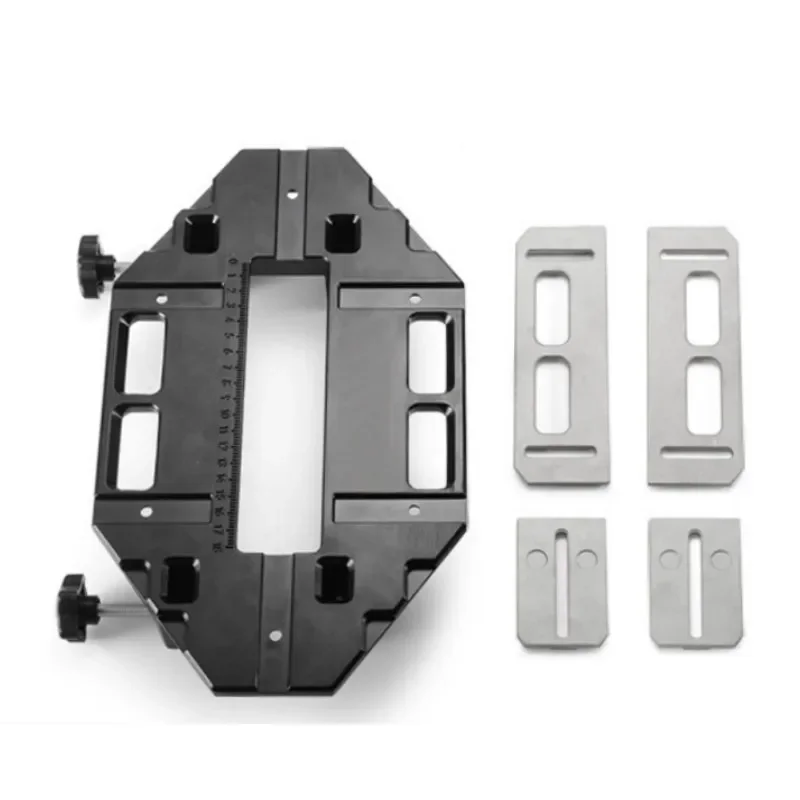 

Wooden Door Hinge Opener Hinge Positioning Slotting Machine Woodworking Installation Lock Fixed Drilling Guide Slotting Jig