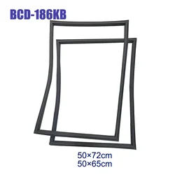 Listwa uszczelniająca drzwi lodówki do magnesu Haier BCD-186KB Uszczelka gumowa PVC Części drzwi lodówki 50×72cm 50×65cm