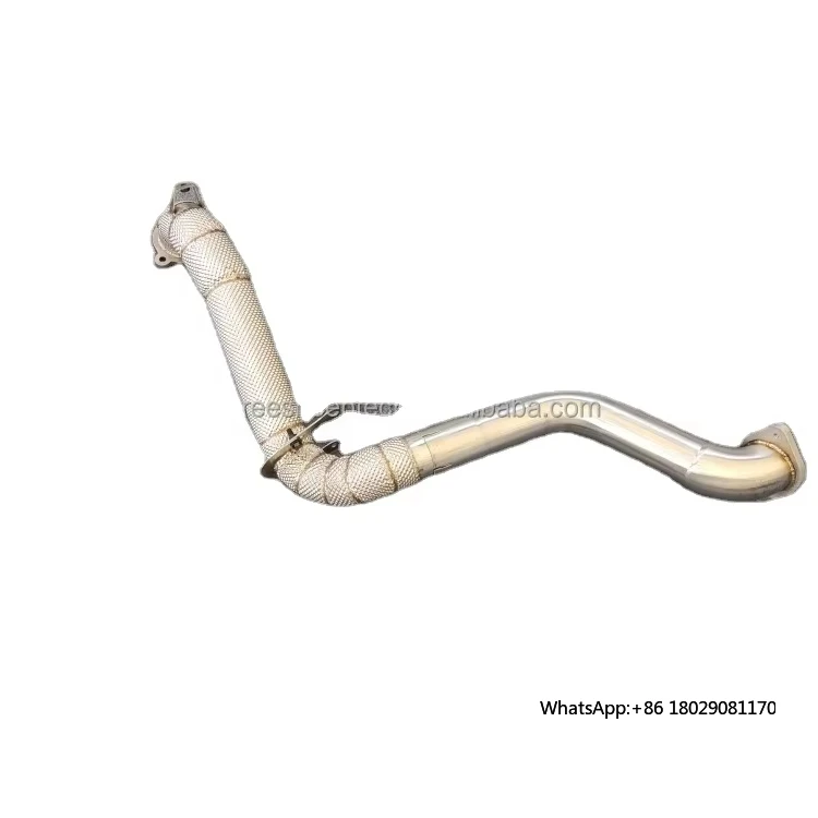 High Quality   Stainless Steel Exhaust Exhaust downpipe For Mercedes-benz A35 Amg W177 2.0T  Best Price Exhaust Pipe