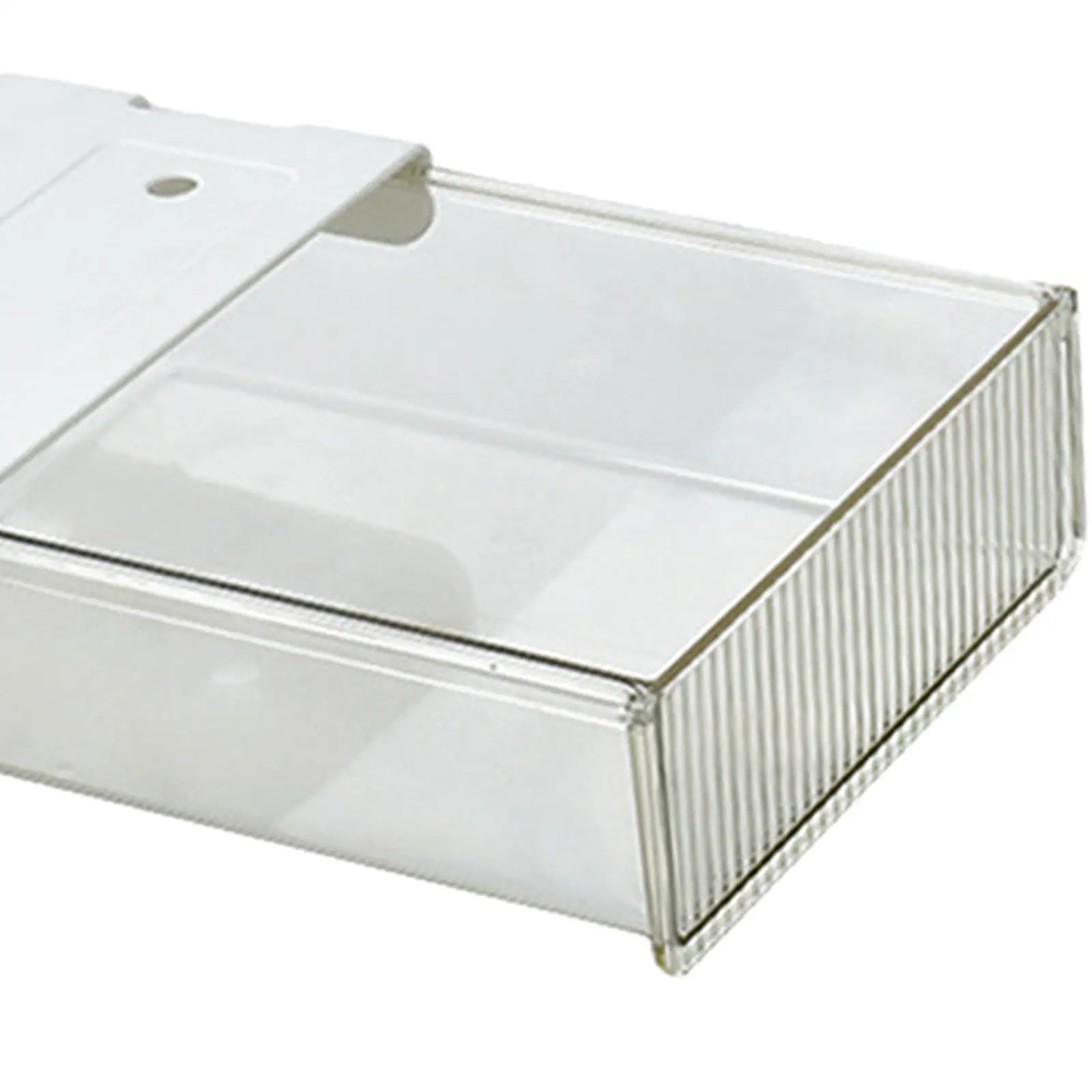 Under Desk Drawer Organizer Box Hidden Design Stationery Tray Storage Shelf for Bedroom Bathroom