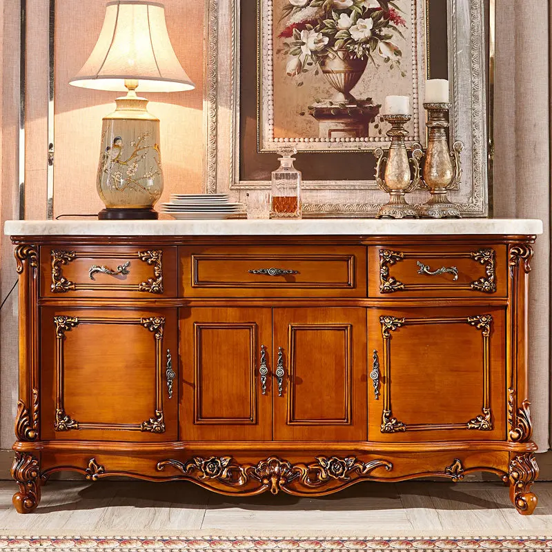 

N-9 European side cabinet marble balcony home storage hotel locker