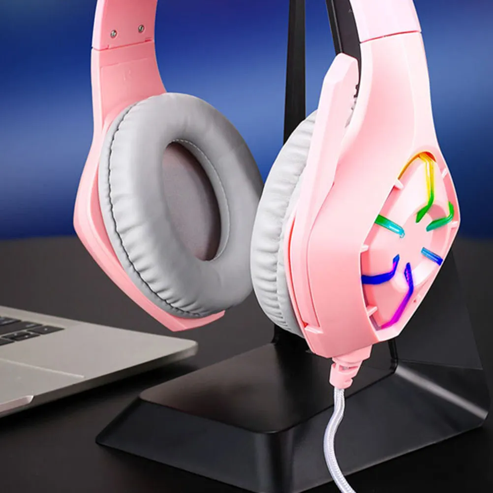 

Подставка для игровой гарнитуры, прочная, из АБС-пластика, настольный держатель для наушников, аксессуар для игрового стола, для чистого и аккуратного рабочего пространства