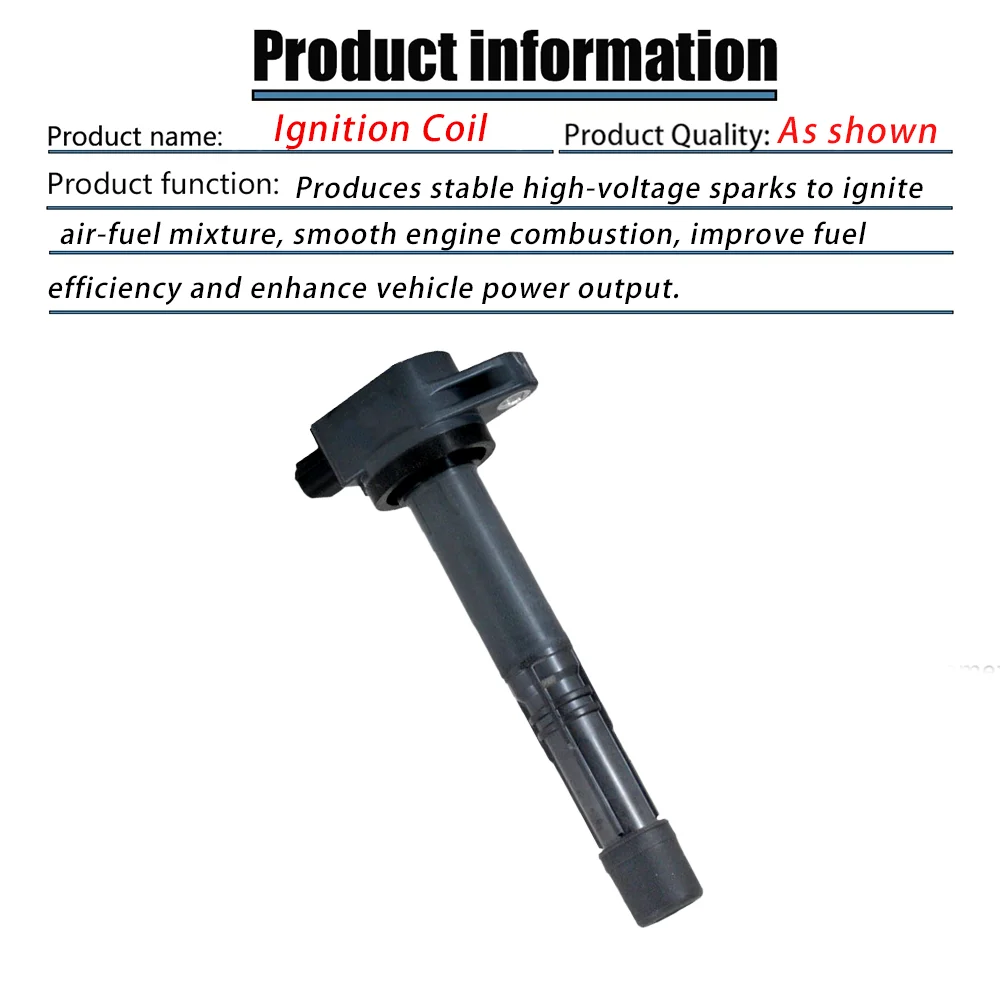4pcs 30520-R40-007 099700-148 New Ignition Coil for Honda Accord 08-11 CRV 10-11 2.4L Civic Crosstour CR-V Acura ILX 2.4L