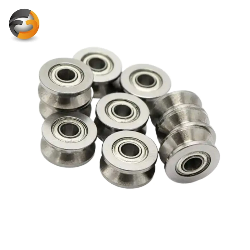 

5pcs/lot V623ZZ V Groove Roller Wheel Ball Bearings 3*12*4 mm Embroidery Machine Pulley Bearing