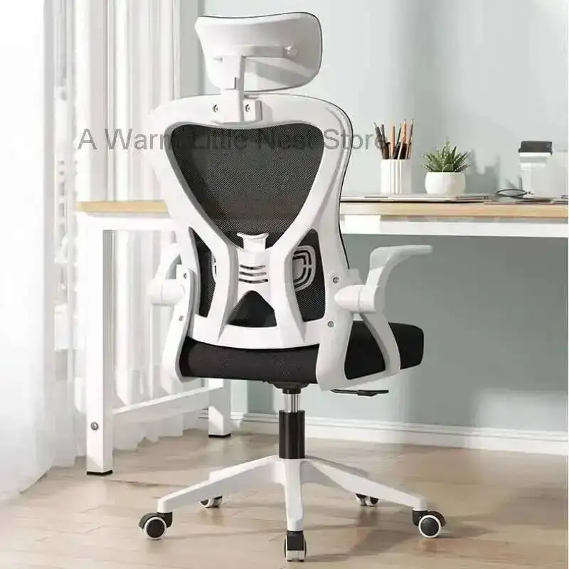 Silla de oficina moderna y ergonómica ejecutiva para ordenador, Silla de oficina de malla, muebles de Gamer de Metal de lujo giratorios y duraderos