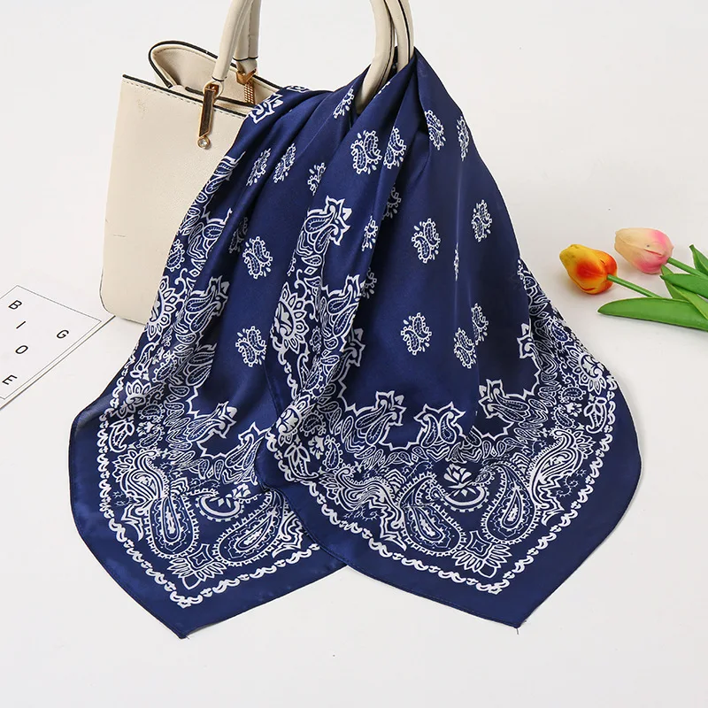 Summer Women Scarf Girl Lady New Solid Face Towel Scarves Female Soft Print Shawl Fashion Foulard Decorative Shawls Korean Style