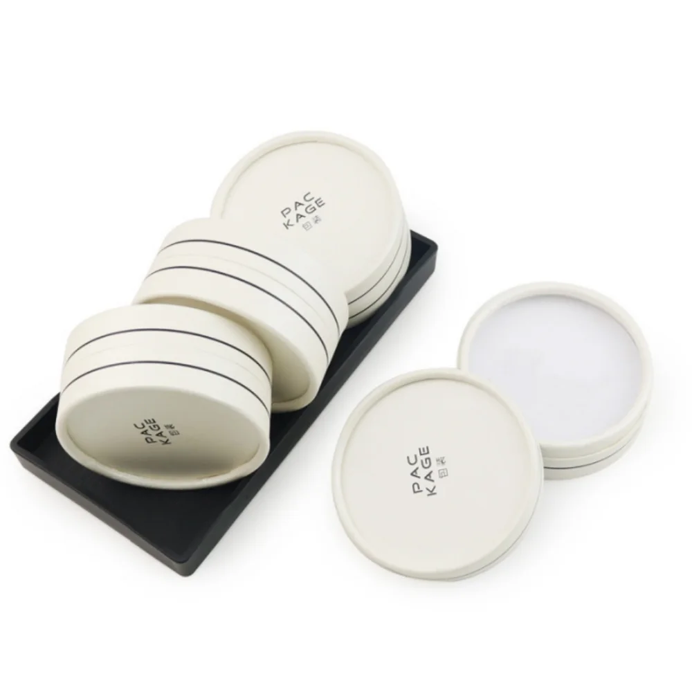 

Wholesale Circular Jewelry Packaging Box Ring Earrings Necklace Pendant Storage Display High-end Thicken Paper Gift Box Joyero