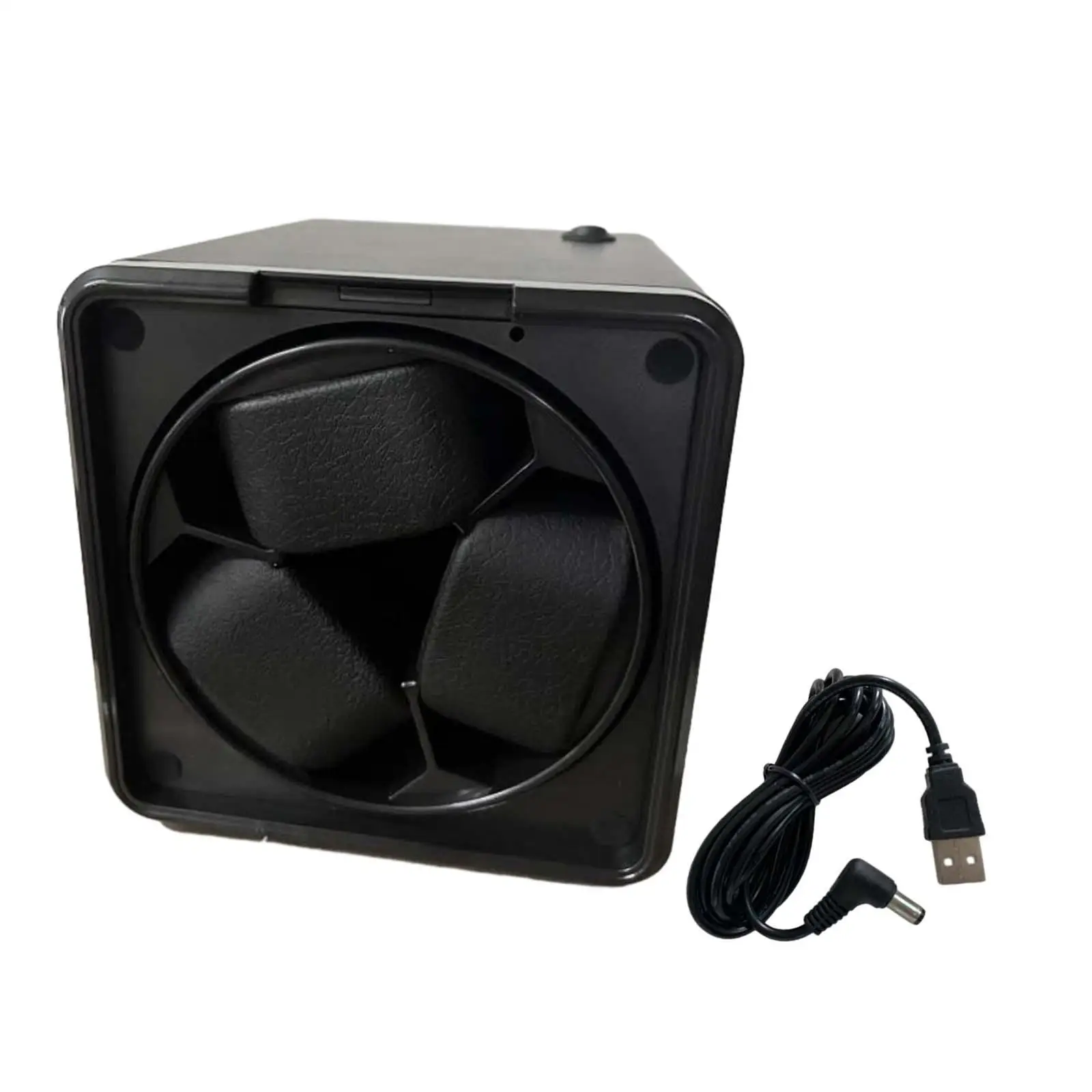 Automatic Watch Winder 4 Gear Mode without Cover Lightweight Organizer Watch Holder for Stores Gifts Women Men Desktop Bedroom