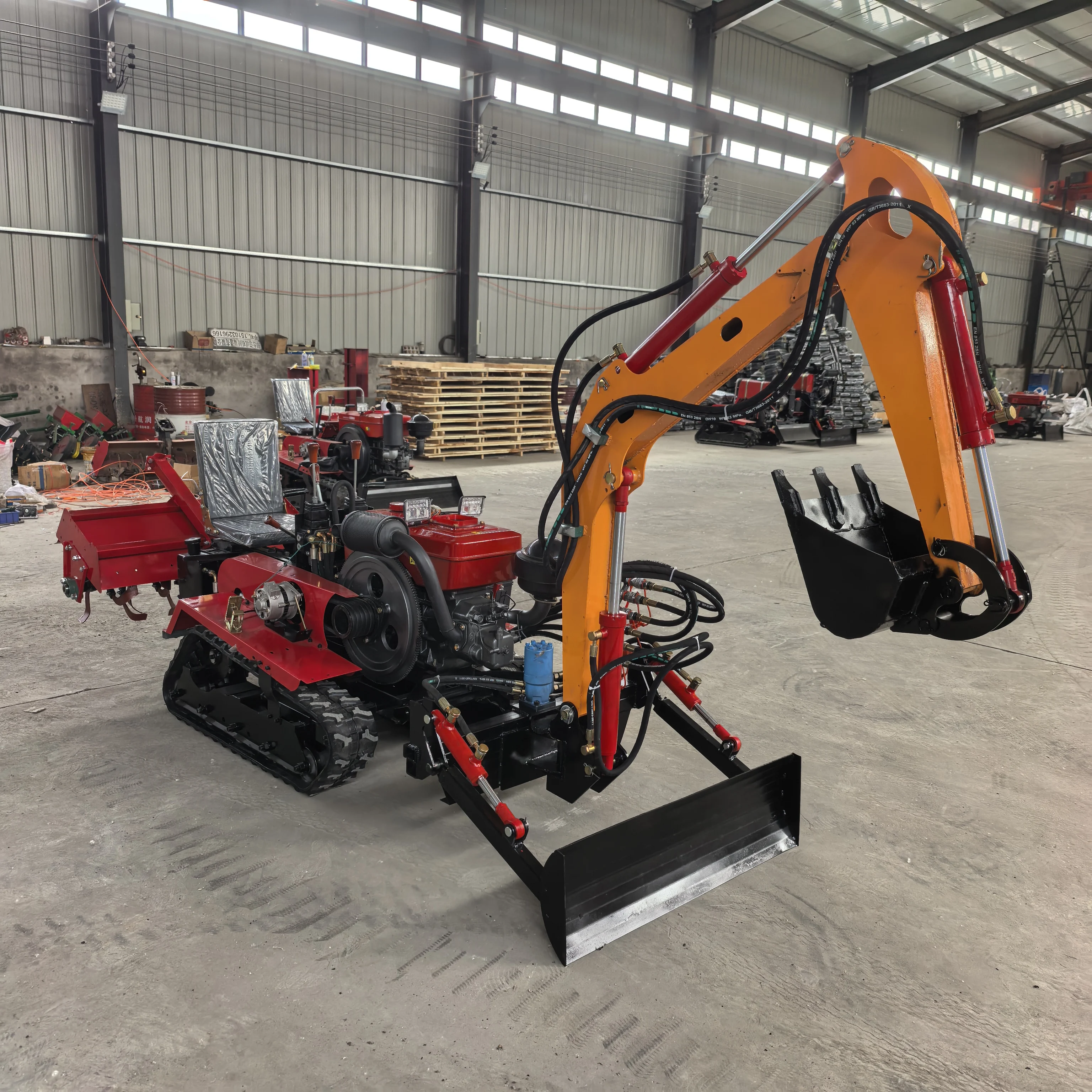 

Мощный мини-культиватор 40 л.с., высокая производительность для рекультивации и обработки земель