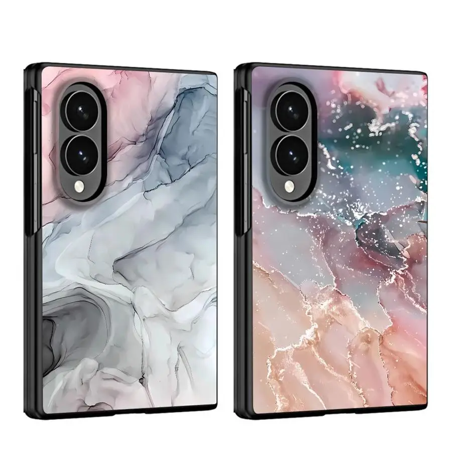 Fashion Cartoon Pink Funda Capa Phone Case for Samsung Galaxy ZFold Wide Z Fold8 Wide ZFold8 Z Fold 8