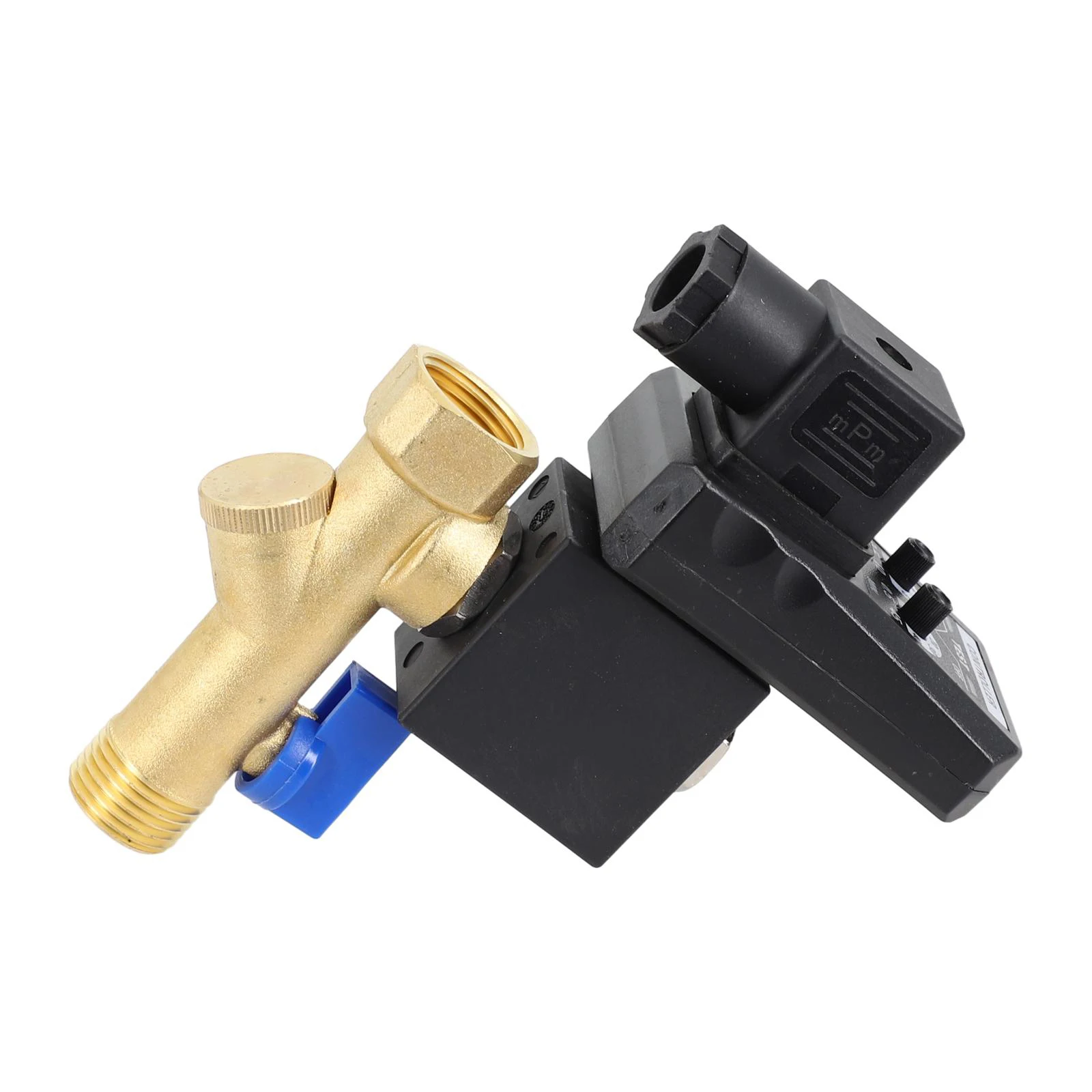 Efficient Air Component Maintenance AC220V Electronic Timed 2 Way Air Compressor Gas Tank Automatic Drain Valve