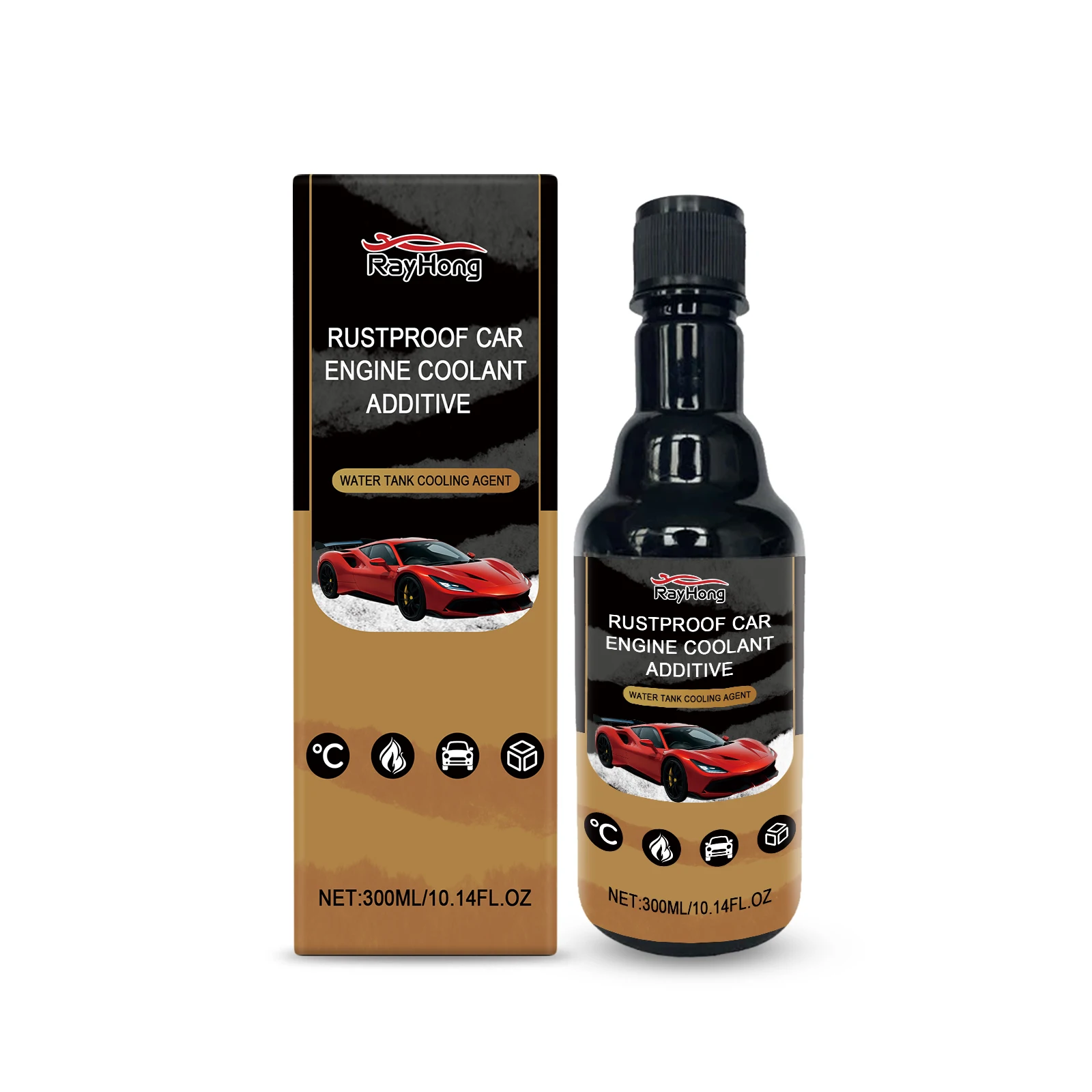 Car Cooling System Protector Engine Radiator Anti-Corrosion and Anti-Scale Additive Isolates Corrosive Substances Car Protection