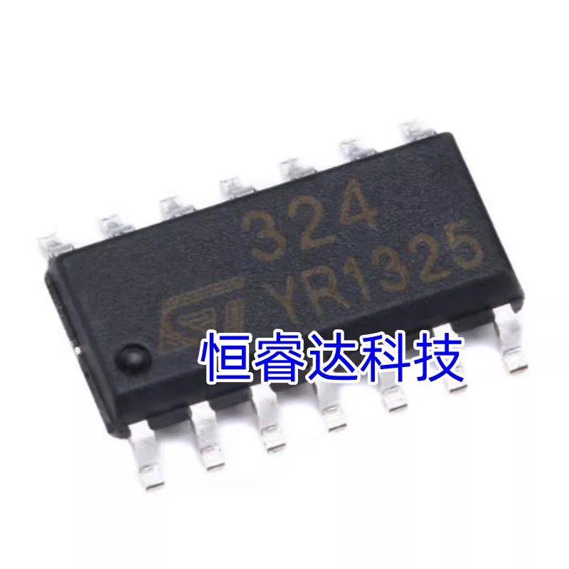 10pcs/lot 324 LM324DT NEW Original Genuine Chip Packing 14-SOP