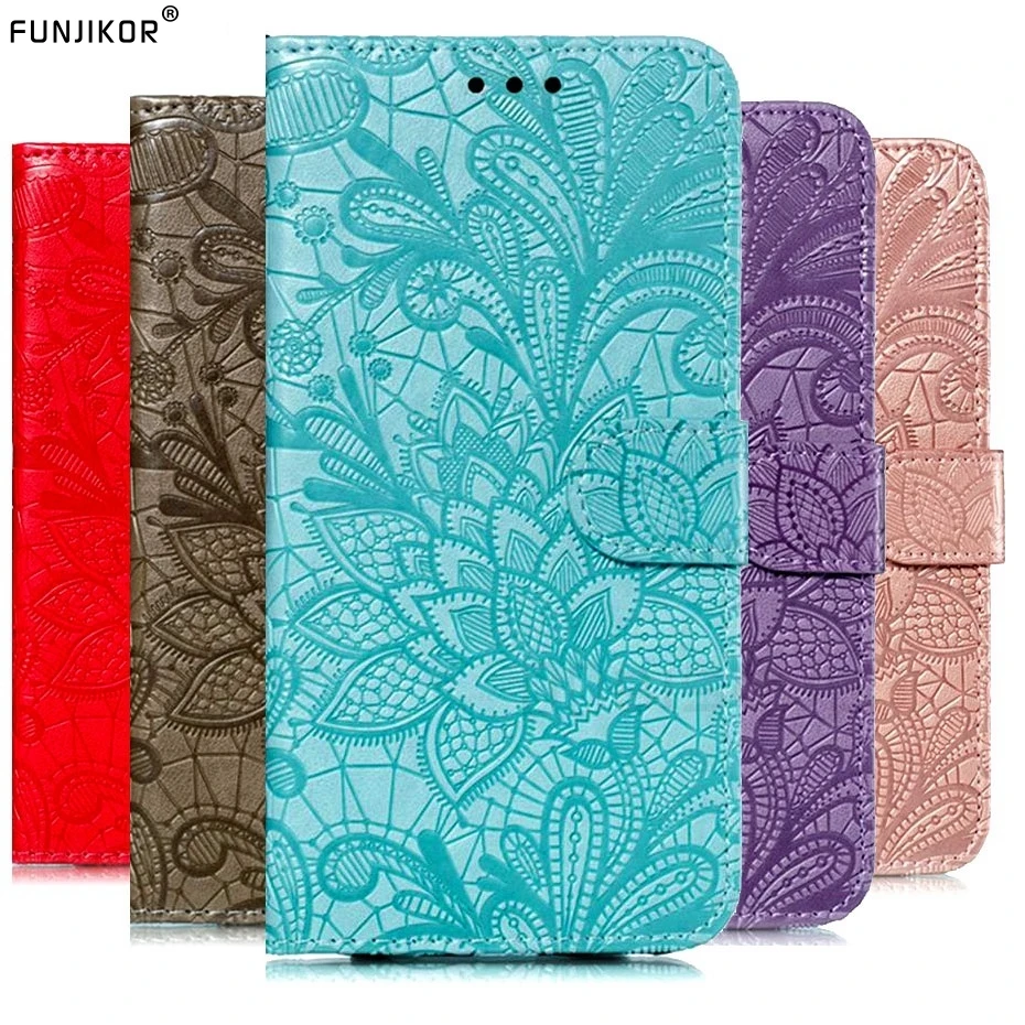 Floral Book Style Flip Leather Case For Xiaomi Redmi Note 11 6 7 8 Pro 8T 10 10S 9 9T 8A 7A 9A 9C NFC Mi A2 Lite Wallet Cover