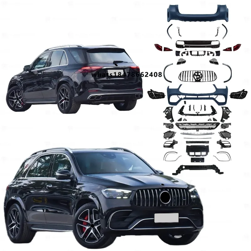 

High Performance Car Bumpers Body Kit for GLE Class W167 2020-2023 Change to 2024 GLE63 Style