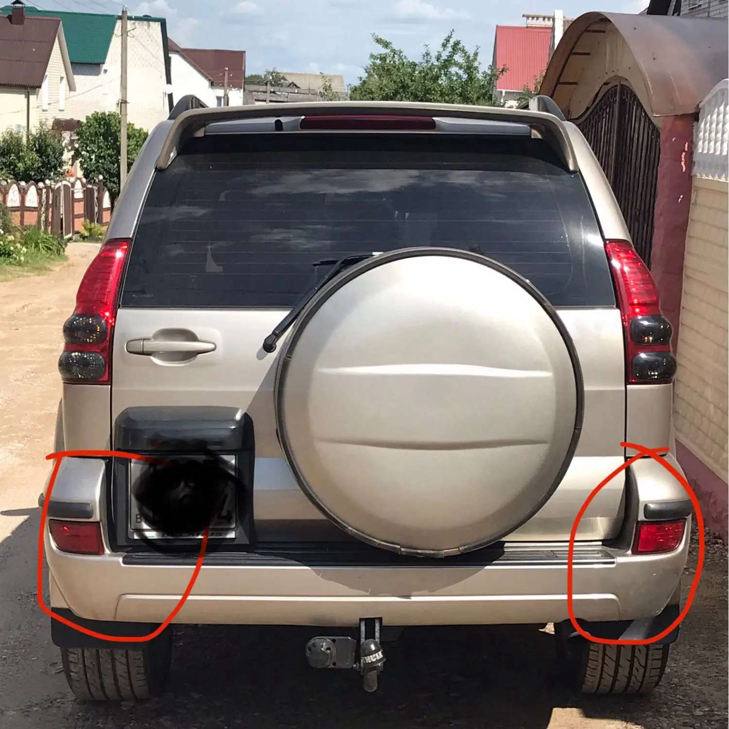 

Professional-Grade For Toyota Land Cruiser Prado 120 2003-2009 ​Tail Stop Brake Lamp