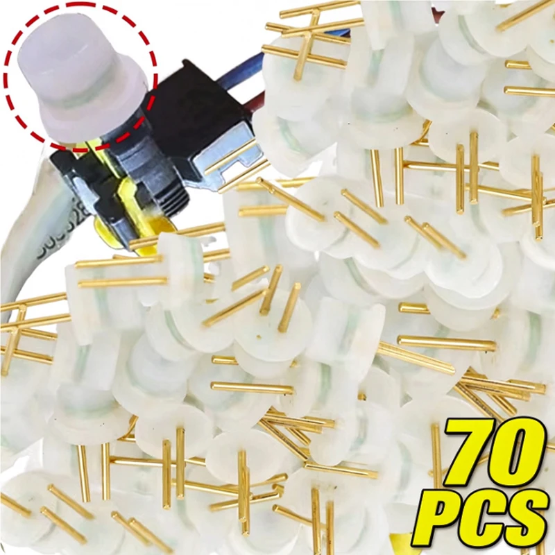 Universal Airbag Resistor SRS Emulator 1*1.8cm Car SRS Light Reset Bypass Tool for Airbag System Troubleshooting 1~70PCS