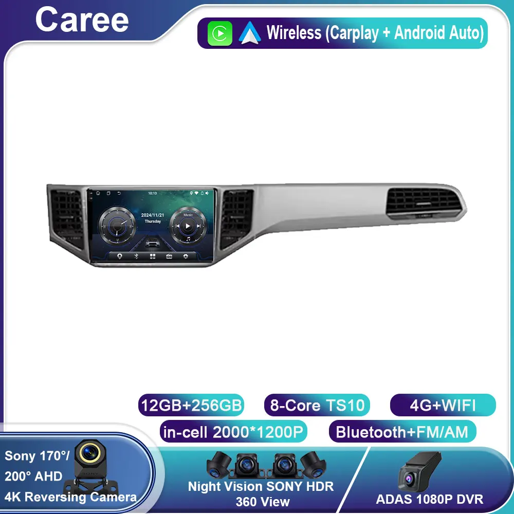 

Car Radio Carplay For VOLKSWAGEN VW SPORTSVAN 2016-2019 Navigation GPS Android Auto Multimedia Player Stereo 4G Wifi No 2din DVD