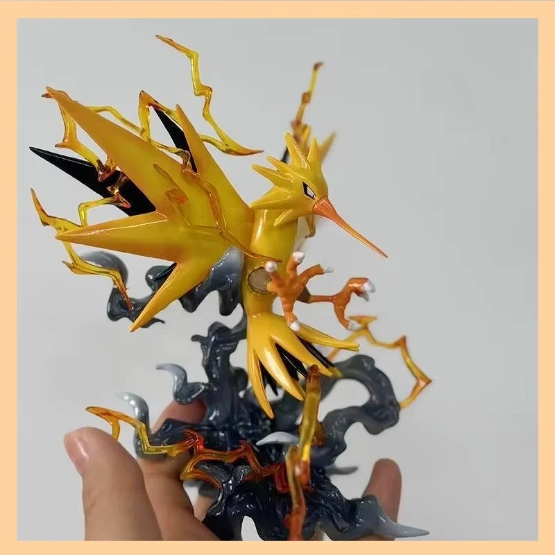 

15cm Anime Pokemon Action Figure - Zapdos Doll Gk Collectible Statue Game Model Decorations For Fans And Gifts