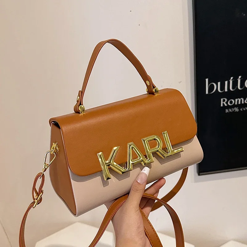 

2026 Women with High-End Minimalist Look Large Capacity and Casual Letter Logo Shouldbag Premium Unique Crossbody Handbag