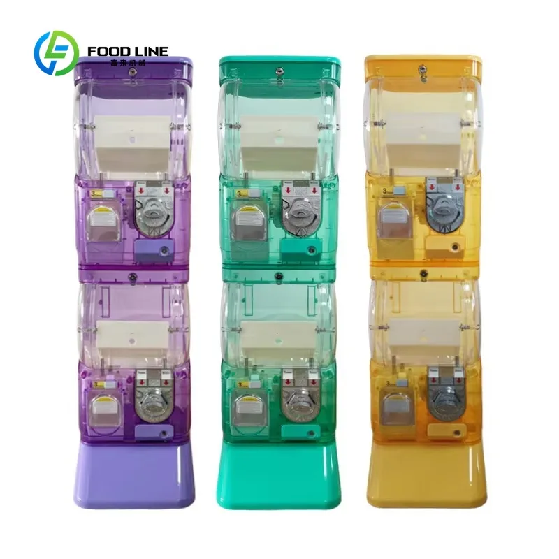 Customized Commercial Capsule Toy Vending Machine Kids Coin Operated Manufacturer Bulk Vending Gacha Machine